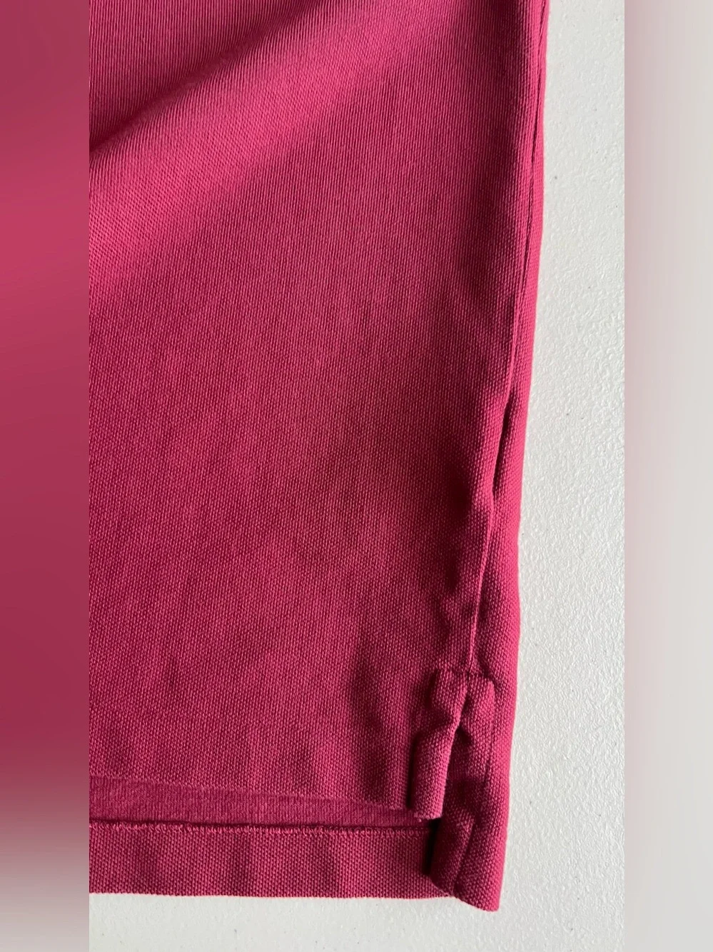 Polo Ralph Lauren Mesh Classic Fit Polo Shirt Burgundy Size S Pony Logo